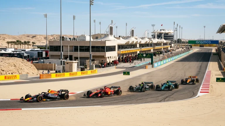 Tests de pretemporada de Fórmula 1 en el circuito de Bahréin