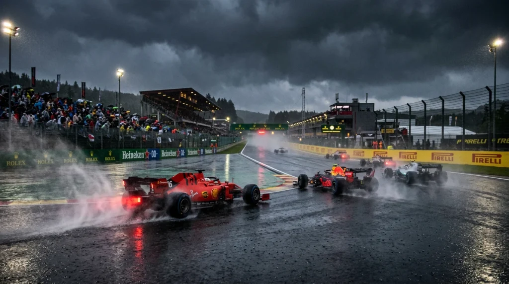 Impacto del clima y la lluvia en las apuestas de Formula 1